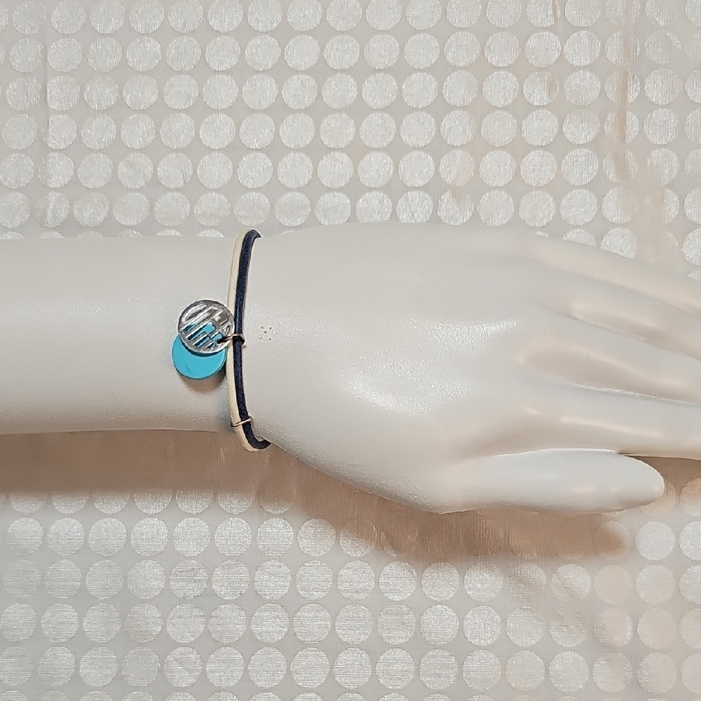 Vintage GREEK Inspired Kids Cord Bracelets Extra Charm - Picture 6 of 8